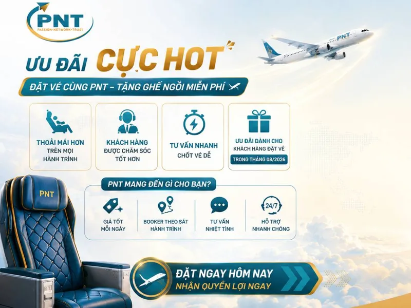 Tặng ghế ngồi miễn phí